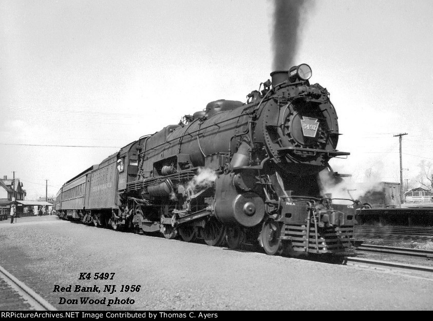 PRR 5497, K-4S, 1956